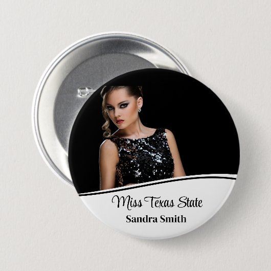 小姓の女王 缶バッジ (正面&裏面)