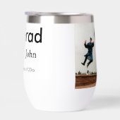 小姓名年次文字QR卒業おめでとう (右面)