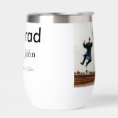 小姓名年次文字QR卒業おめでとう (左面)