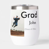 小姓名年次文字QR卒業おめでとう (正面)