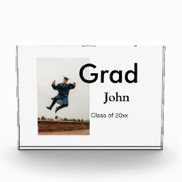 小姓名年次文字QR卒業おめでとう フォトブロック