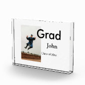 小姓名年次文字QR卒業おめでとう フォトブロック (右)