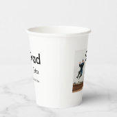 小姓名年次文字QR卒業おめでとう 紙コップ (右)