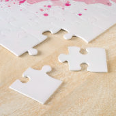 小威厳のある猫の魔女 ジグソーパズル (側面)