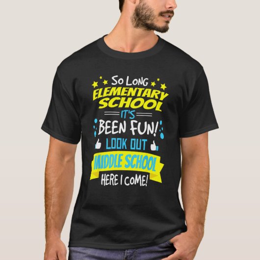 小学おもしろい校シャツ6年生 Tシャツ (正面)