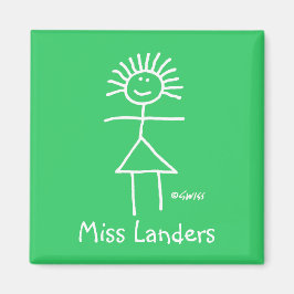 小学おもしろい校先生磁石 マグネット