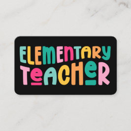 小学カラフル校先生講師 名刺