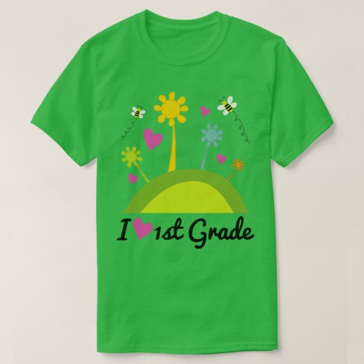小学一年生が大好き Tシャツ (デザイン正面)