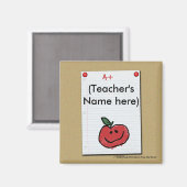 小学先生掲示板注記 マグネット (正面/裏面)