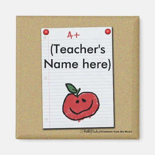 小学先生掲示板注記 マグネット (正面)