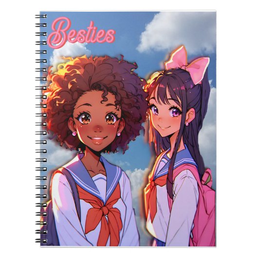 小学校の初登校のベストフレンド ノートブック (正面)