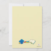 小学校の卒業の招待状 招待状 (裏面)