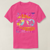 小学校の平和の最後の日先生記 Tシャツ (デザイン正面)