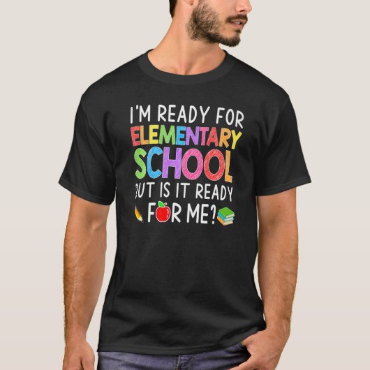 小学校の新学期 Tシャツ (正面)