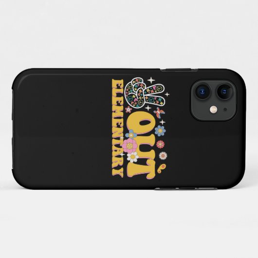 小学校の最後の日に行き詰まった平和 Case-Mate iPhoneケース (裏面(横))