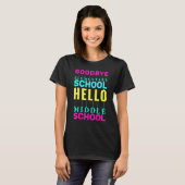 小学校の最終日 Tシャツ (正面フル)