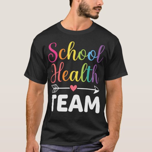 小学校の看護師のための新しい学年の準備 Tシャツ (正面)