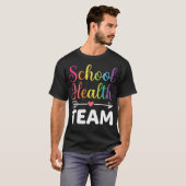 小学校の看護師のための新しい学年の準備 Tシャツ (正面フル)