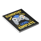 小学校を卒業したゲーマーへのギフト ノートパッド (アングル)