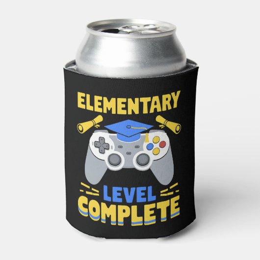 小学校を卒業したゲーマーへのギフト 缶クーラー (缶正面)