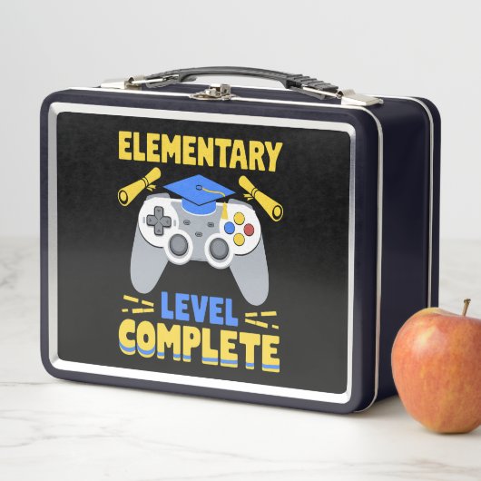 小学校を卒業したゲーマーへの贈り物 メタルランチボックス (インサイチュ)