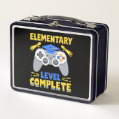 小学校を卒業したゲーマーへの贈り物 メタルランチボックス (正面)