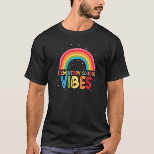 小学校バイブスファースト新学期T Tシャツ (正面)