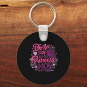 小学校プリンセスと大豆アレルギー キーホルダー (正面)