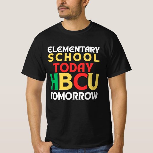 小学校今日、HBCU明日 – Future HB Tシャツ (正面)