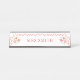 小学校先生 デスクネームプレート