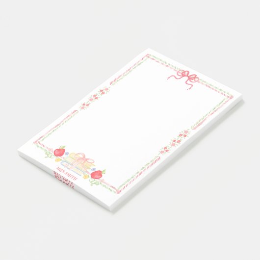 小学校先生 ポストイット (アングル)