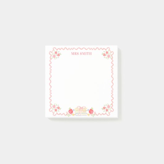 小学校先生 ポストイット (正面)