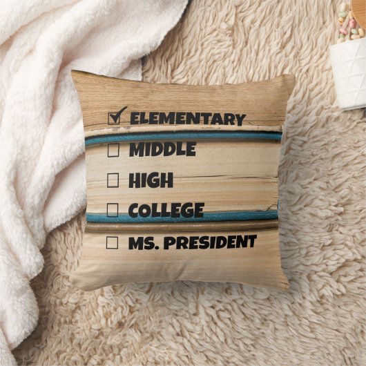 小学校卒業学長 クッション (ブランケット)