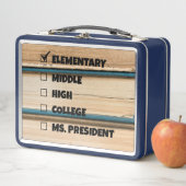 小学校卒業学長 メタルランチボックス (インサイチュ)