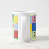 小学校教室児童先生ジャンボ ジャンボコーヒーマグカップ (裏面)