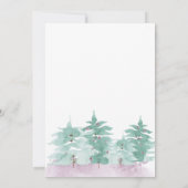 小学校教師クリスマスパーティー 招待状 (裏面)