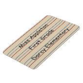 小学校紙フレキシマグネット マグネット (左側)