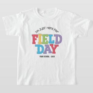 小学校運動会パーソナライズされた日 Tシャツ