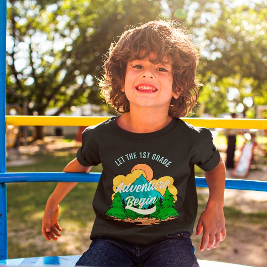 小学校1年生の先生への最初の授業日プレゼント Tシャツ