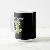 小学校1年生の初めての登校日 コーヒーマグカップ (正面左)