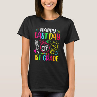 小学校1年生の最後の日 先生 生徒 卒業 Tシャツ