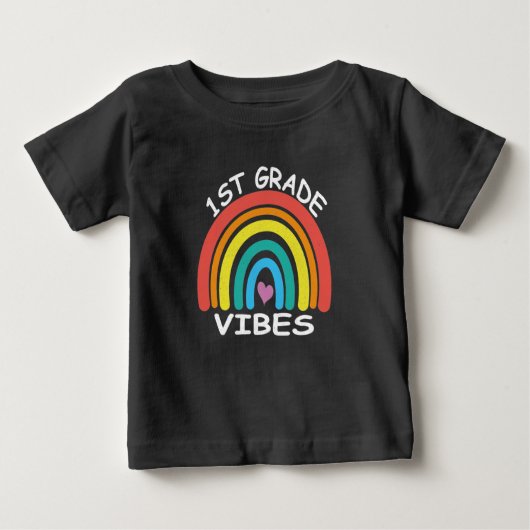 小学校1年生担任の先生用Tシャツ, 先生 ベビーTシャツ (正面)