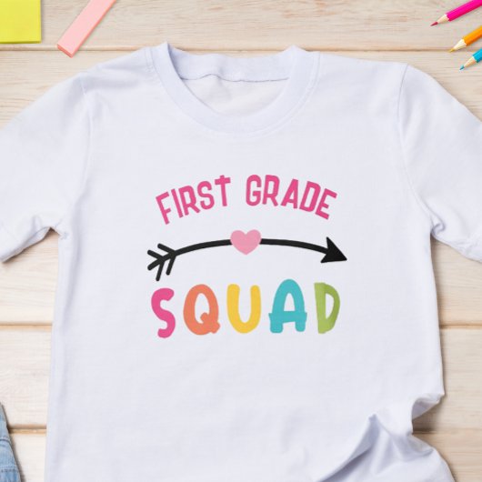 小学校1年生Squad Tシャツ