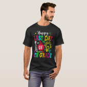 小学校5年生 最終日 卒業 先生 ステッカー Tシャツ (正面フル)