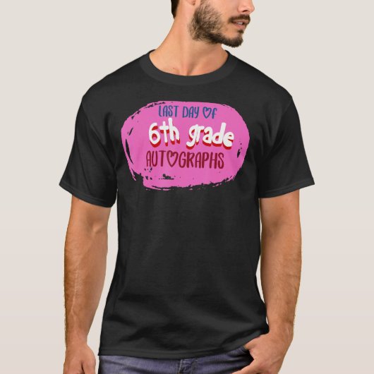 小学校6年生の最終日 Tシャツ (正面)