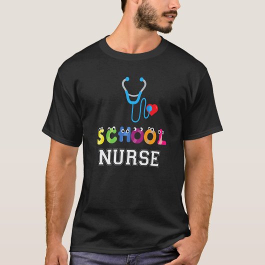 小学校・中学校の養護教諭 Tシャツ (正面)