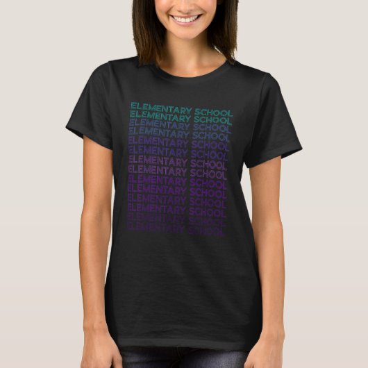 小学校 Tシャツ (正面)
