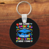 小学生おもしろい中学Gr キーホルダー (正面)