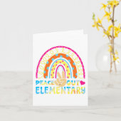 小学生バイスクールズアウト最後のClの夏 カード (黄色い花)