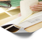 小学生読は本だ ポスター (角)